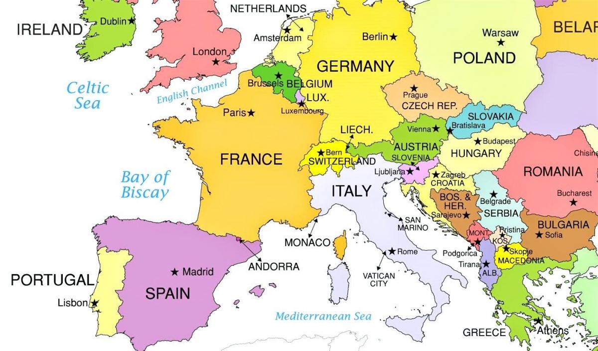 Ватикан Италија карта