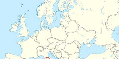 Карта Ватикан Европи